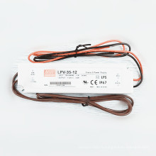 Transformateur de LED de MW 35W 12V Classe 2 LPV-35-12